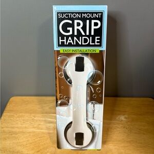 Suction Mount Grip Handle Bath Wall Shower Tub Stability Support Bar NEW